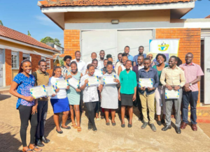 Youth Alive Uganda volunteers